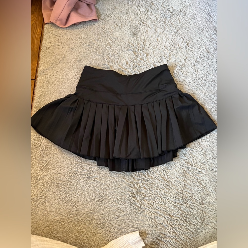 Gold Hinge Black Skirt
